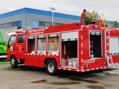 ISUZU NKR 3000 liters water tender fire truck