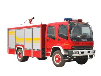 Japan Isuzu FVR chassis cab Fire rescue trucks