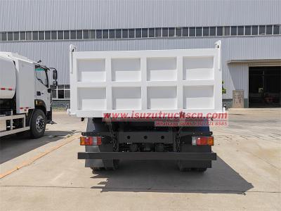 Isuzu 160HP engine dump tipper truck