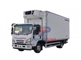 Isuzu 4 ton reefer box truck
