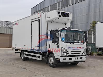 Isuzu 4 ton reefer box truck
