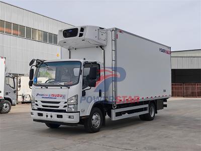 Isuzu 4 ton reefer box truck
