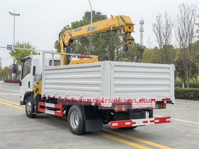 ISUZU NKR light duty crane truck
