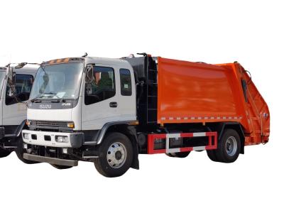 Customized ISUZU FVR 10CBM rear loader truck for sale
