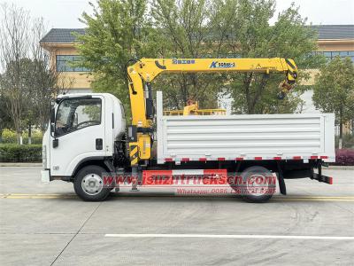 ISUZU NKR light duty crane truck