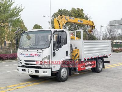 ISUZU NKR light duty crane truck