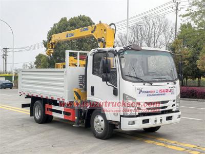 ISUZU NKR light duty crane truck
