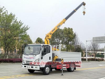 ISUZU NKR light duty crane truck