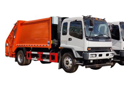 Customized ISUZU FVR 10CBM rear loader truck for sale