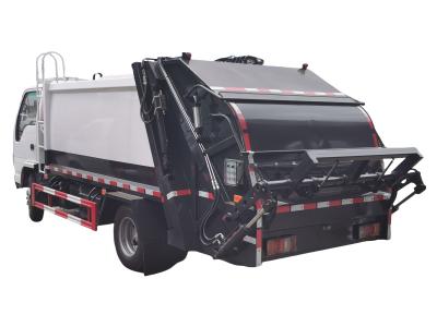 Cheap price ISUZU 6CBM rear load refuse truck for sale