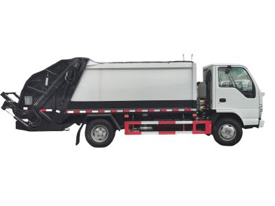 Cheap price ISUZU 6CBM rear load refuse truck for sale