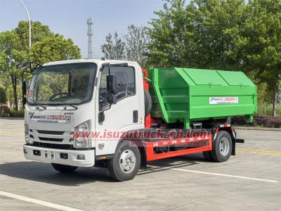 ISUZU NKR mini hook loader truck
