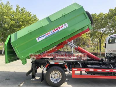 ISUZU NKR mini hook loader truck