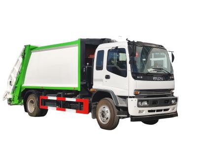 Good Price ISUZU FTR 12CBM back loading garbage truck for sale