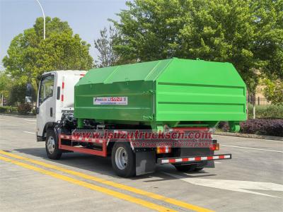 ISUZU NKR mini hook loader truck