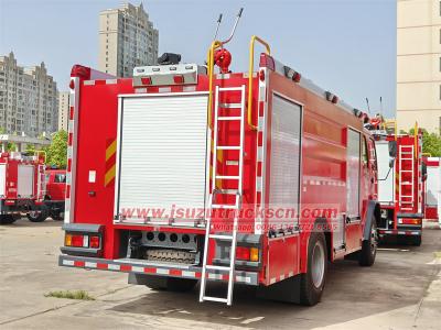 ISUZU FVR 6000L tanker fire truck