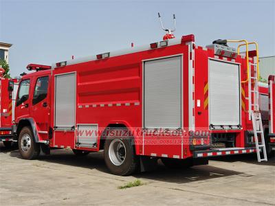 ISUZU FVR 6000L tanker fire truck