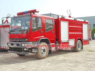 ISUZU FVR 6000L tanker fire truck