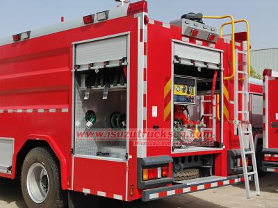 ISUZU FVR 6000L tanker fire truck