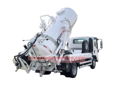 ISUZU 35000 liters combination vacuum truck