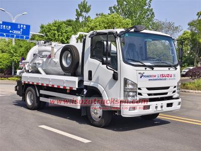ISUZU 35000 liters combination vacuum truck