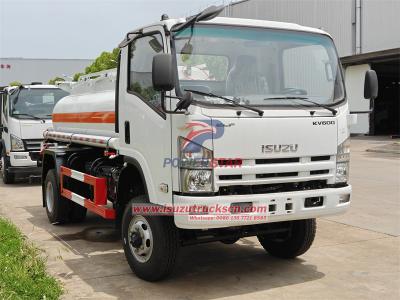 Isuzu new NPR off road 4WD diesel tanker truck
