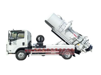 ISUZU 35000 liters combination vacuum truck