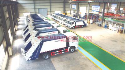 Reliable Isuzu giga 12m3 14m3 15tons Garbage Compactor Truck