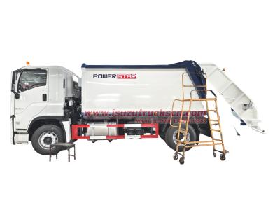 Reliable Isuzu giga 12m3 14m3 15tons Garbage Compactor Truck