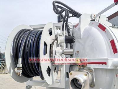 ISUZU 35000 liters combination vacuum truck