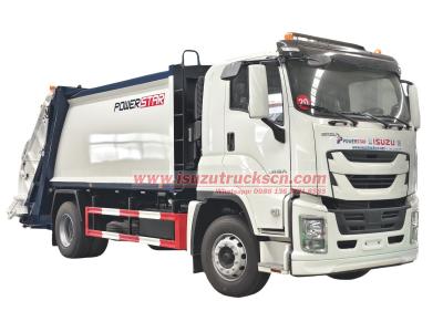 Reliable Isuzu giga 12m3 14m3 15tons Garbage Compactor Truck