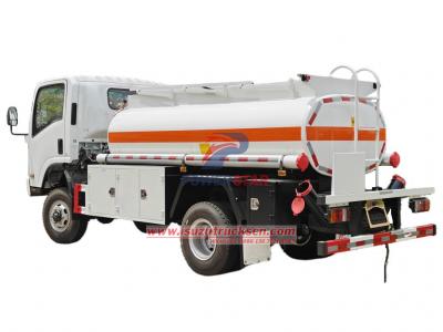 Isuzu new NPR off road 4WD diesel tanker truck