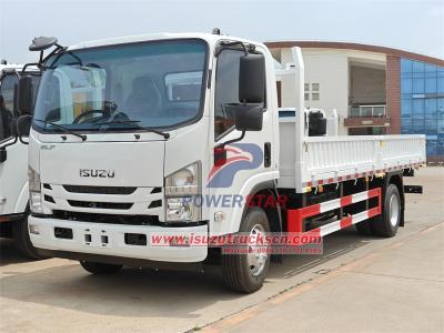 Isuzu 700P ELF dropside cargo truck body for sale