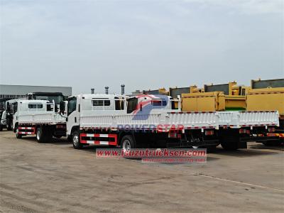 Isuzu 700P ELF dropside cargo truck body for sale