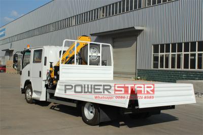 ISUZU 700P dump truck with crane