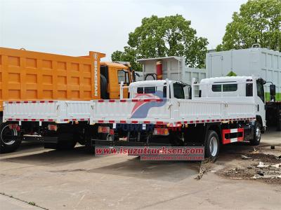 Isuzu 700P ELF dropside cargo truck body for sale