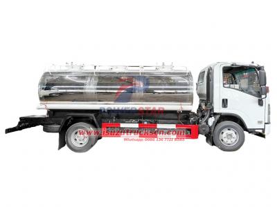 Isuzu ELF NPR 190HP 6000 liters potable water tank truck