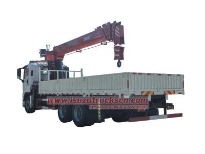 ISUZU GIGA 10 wheeler 16 ton crane truck
