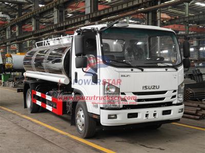 Isuzu ELF NPR 190HP 6000 liters potable water tank truck
