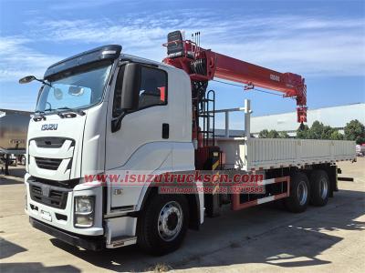 ISUZU GIGA 10 wheeler 16 ton crane truck