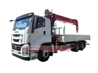 ISUZU GIGA 10 wheeler 16 ton crane truck