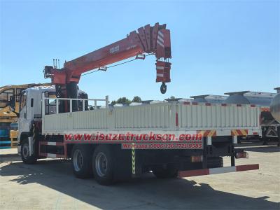 ISUZU GIGA 10 wheeler 16 ton crane truck