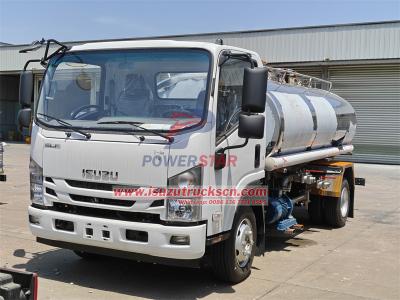 Isuzu ELF NPR 190HP 6000 liters potable water tank truck