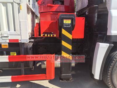 ISUZU GIGA 10 wheeler 16 ton crane truck