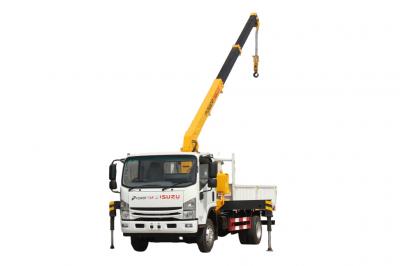 Japan Isuzu Right Hand Drive 5Ton Telescopic Crane Cargo truck