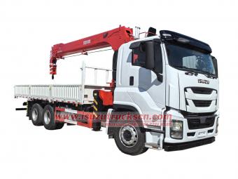 ISUZU GIGA 10 wheeler 16 ton crane truck