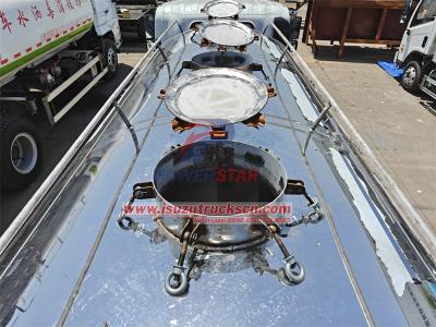 Isuzu ELF NPR 190HP 6000 liters potable water tank truck