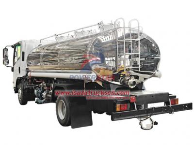 Isuzu ELF NPR 190HP 6000 liters potable water tank truck