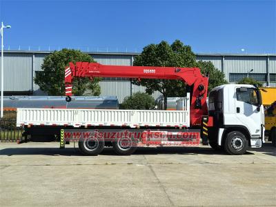ISUZU GIGA 10 wheeler 16 ton crane truck