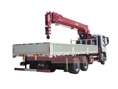 ISUZU GIGA 10 wheeler 16 ton crane truck